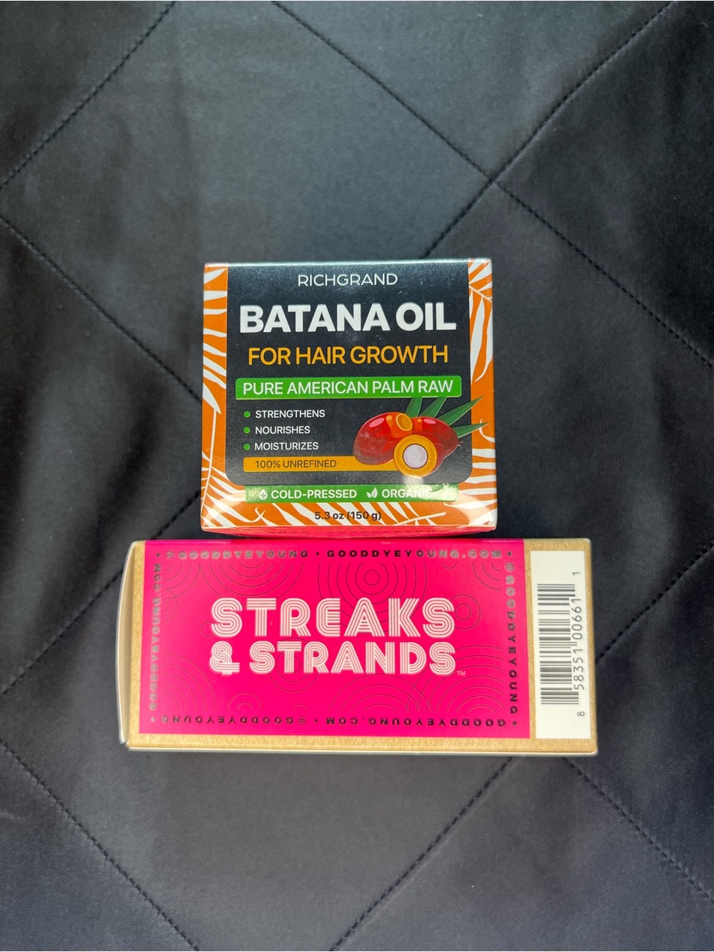 Batana Oil for Hair Growth + Neon Pink Streaks & Strands temp hair color